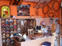 Mühely, bemutató terem